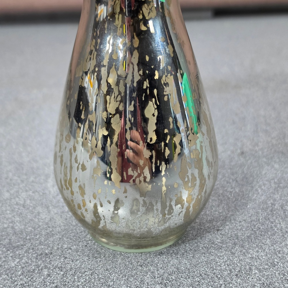 Mushroom Figurine Home Decor Glass Speckled - Picture 3 of 4